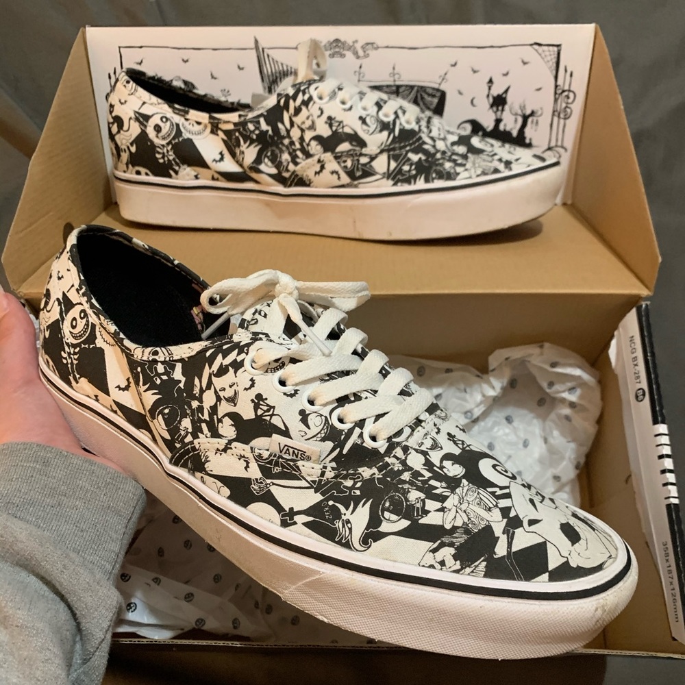 Nightmare Before Christmas Mens Vans